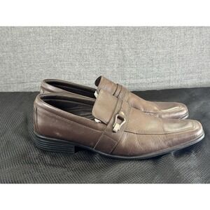 Raphael Steffens‎ Shoes Men Brown Slip On Made In Brazil Leather Soft Logo